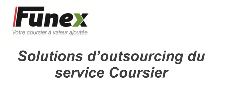 Solutions d'outsourcing du service Coursier